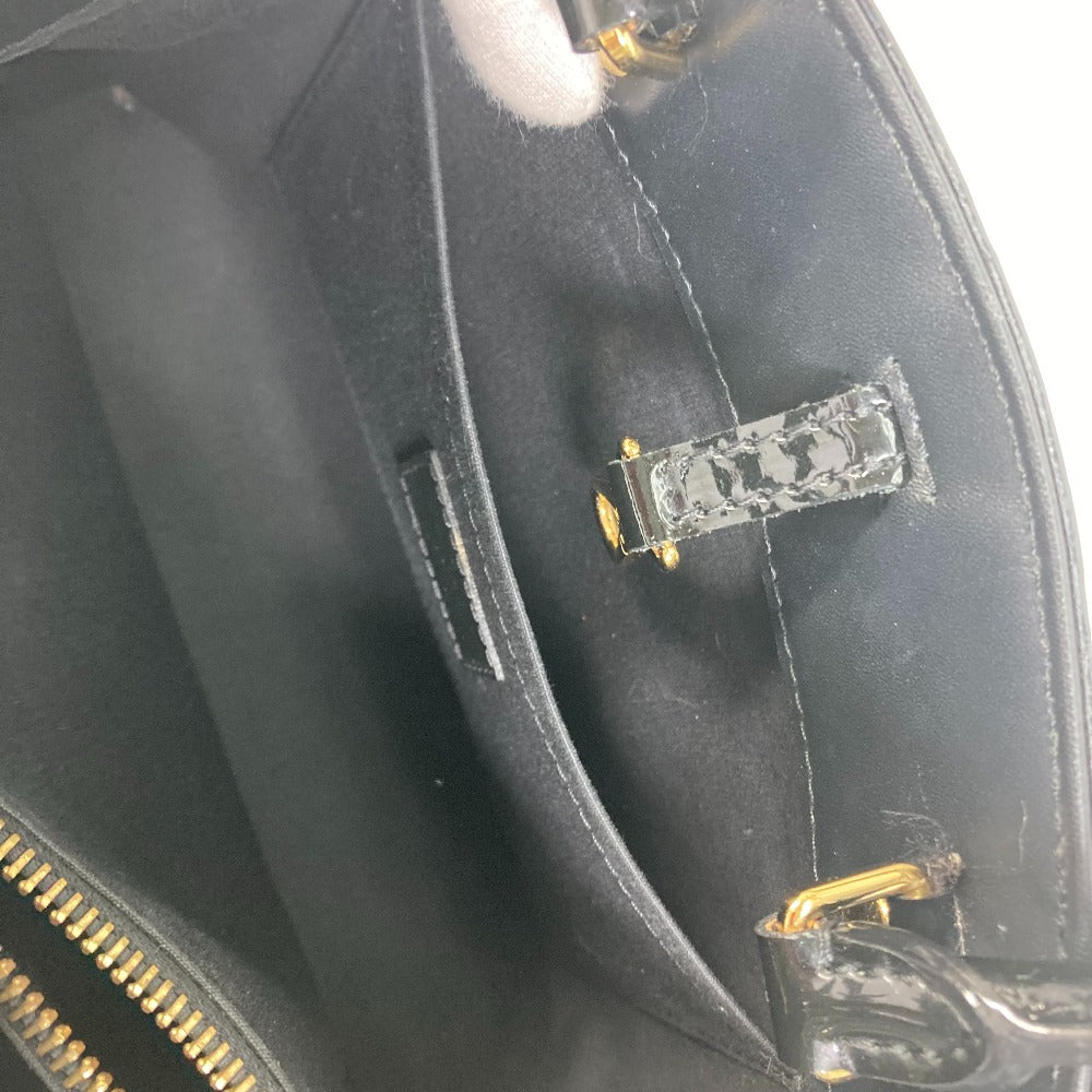 LOUIS VUITTON Handbag M50171 Monogram Vernis black Monogram Vernis Montaigne BB Women Used Authentic