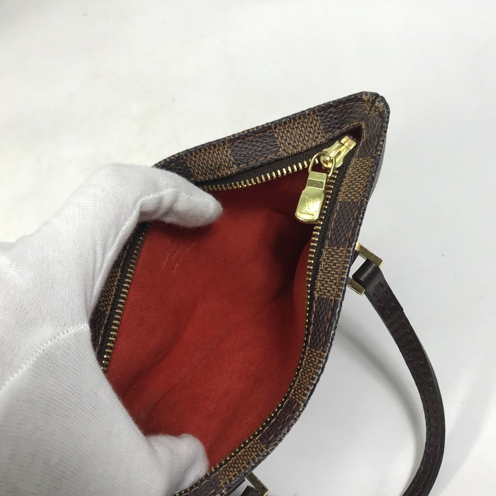 LOUIS VUITTON Tote Bag N51120 Damier canvas Brown Damier Manosque GM Women Used Authentic