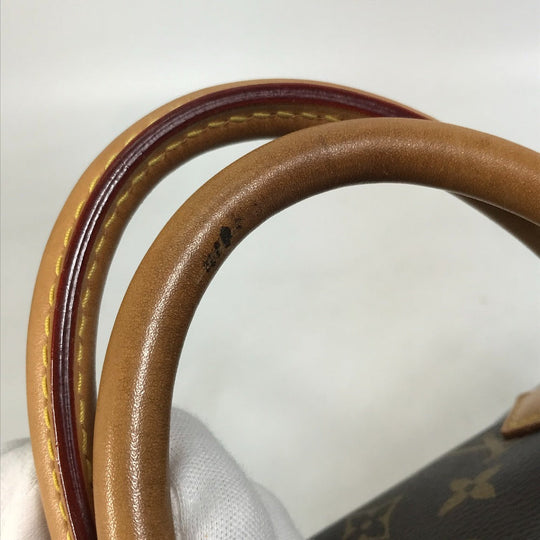 LOUIS VUITTON Boston Duffel bag M41533 Monogram canvas Brown Monogram V Speedy 30 Women Used Authentic