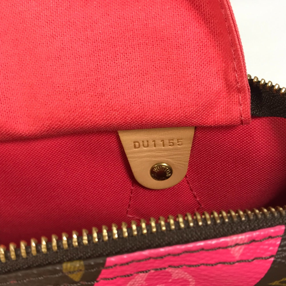 LOUIS VUITTON Boston Duffel bag M41533 Monogram canvas Brown Monogram V Speedy 30 Women Used Authentic