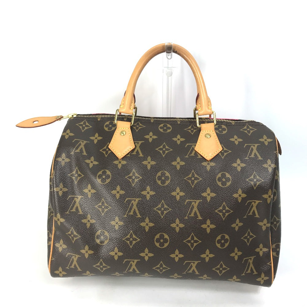 LOUIS VUITTON Boston Duffel bag M41533 Monogram canvas Brown Monogram V Speedy 30 Women Used Authentic