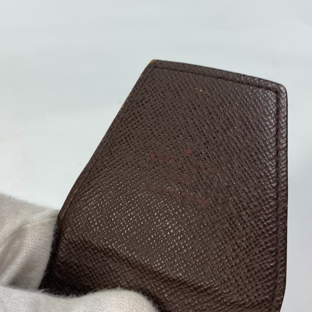 LOUIS VUITTON Cigarette case N63024 Damier canvas Brown Damier Etui cigarette Women Used Authentic