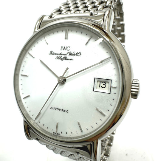 IWC Watches Mechanical Automatic IW35138 Stainless Steel Silver Portofino white dial mens Used Authentic