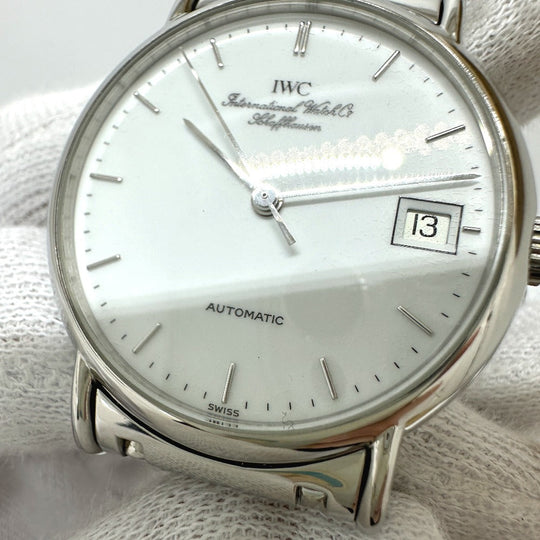 IWC Watches Mechanical Automatic IW35138 Stainless Steel Silver Portofino white dial mens Used Authentic