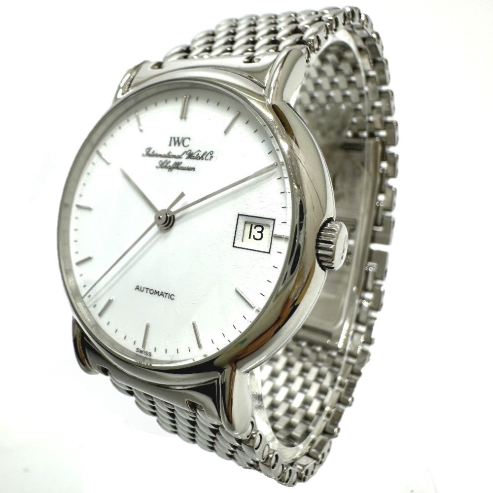 IWC Watches Mechanical Automatic IW35138 Stainless Steel Silver Portofino white dial mens Used Authentic