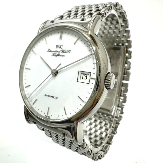 IWC Watches Mechanical Automatic IW35138 Stainless Steel Silver Portofino white dial mens Used Authentic