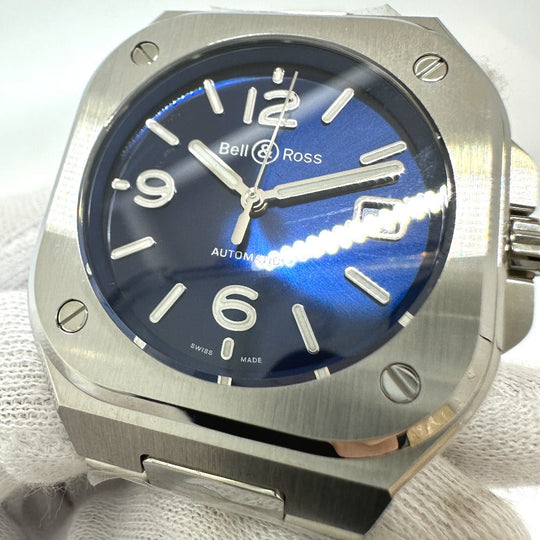 Bell＆Ross Watches Mechanical Automatic BR05 Stainless Steel Silver mens Used Authentic