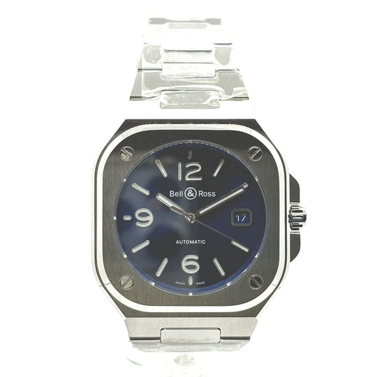Bell＆Ross Watches Mechanical Automatic BR05 Stainless Steel Silver mens Used Authentic