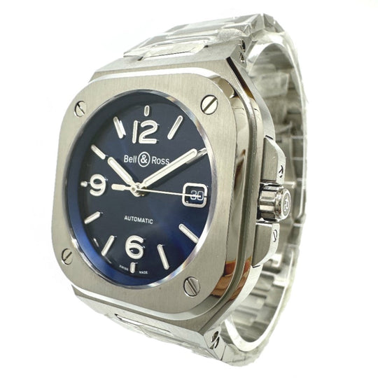 Bell＆Ross Watches Mechanical Automatic BR05 Stainless Steel Silver mens Used Authentic
