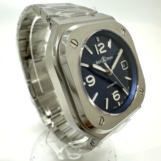 Bell＆Ross Watches Mechanical Automatic BR05 Stainless Steel Silver mens Used Authentic