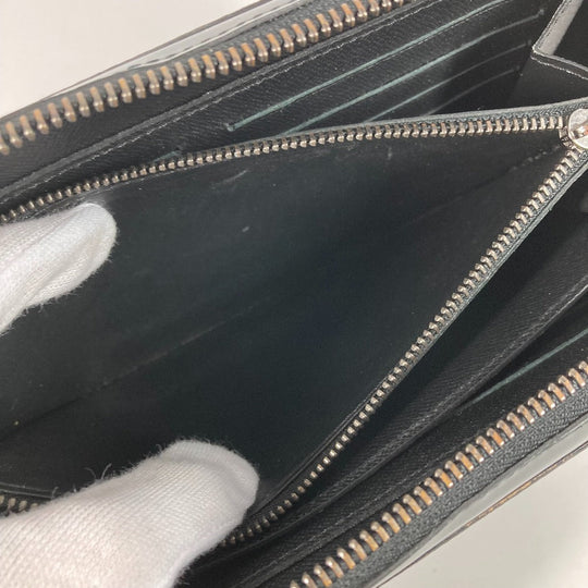 LOUIS VUITTON Long Wallet Purse M61698 Monogram Eclipse Canvas black Monogram Eclipse Zippy XL mens Used Authentic