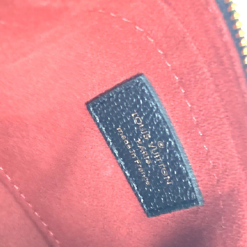 LOUIS VUITTON Shoulder Bag M45777 Monogram Ann Platt Leather black Monogram Empreinte Bicolor Multi Pochette Accessoires Women Used Authentic