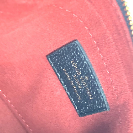 LOUIS VUITTON Shoulder Bag M45777 Monogram Ann Platt Leather black Monogram Empreinte Bicolor Multi Pochette Accessoires Women Used Authentic