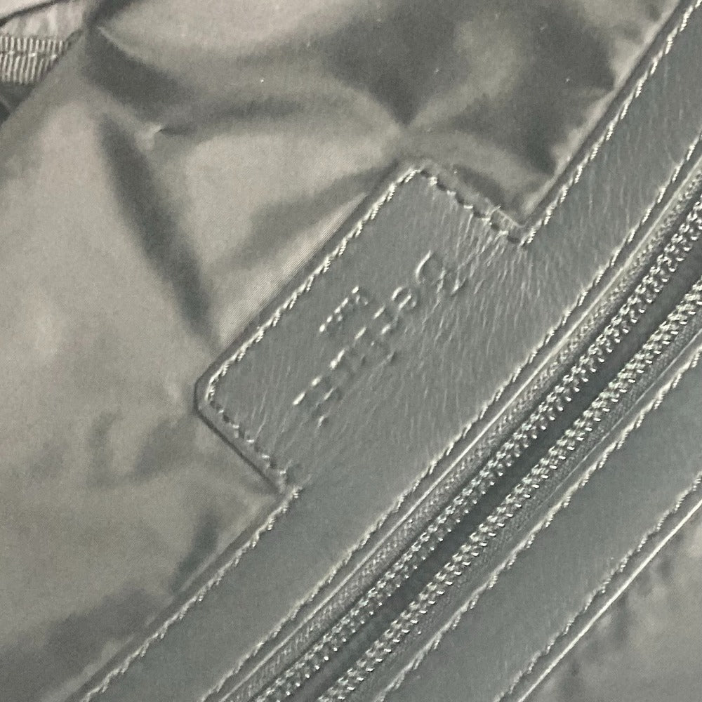 Berluti Tote Bag Nylon / leather black Shoulder chillout calligraphy mens Used Authentic