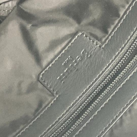 Berluti Tote Bag Nylon / leather black Shoulder chillout calligraphy mens Used Authentic