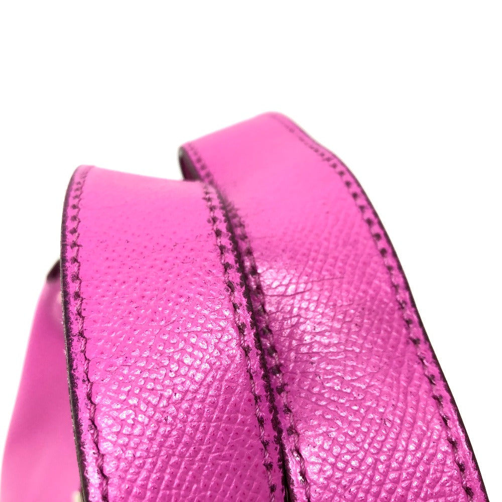 HERMES Handbag Epsom Purple type Picotin Lock MM Tressage Women Used Authentic
