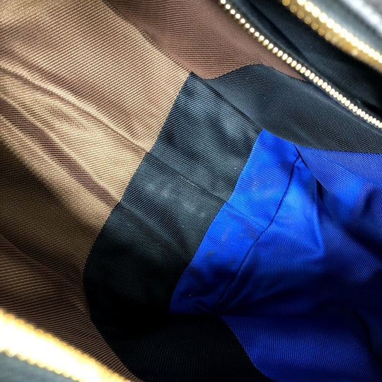 LOUIS VUITTON Tote Bag M40504 Monogram canvas Brown Monogram block stoat Women Used Authentic