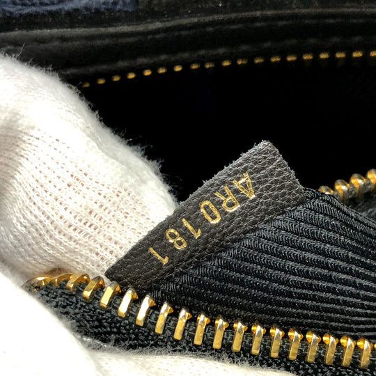 LOUIS VUITTON Tote Bag M40504 Monogram canvas Brown Monogram block stoat Women Used Authentic