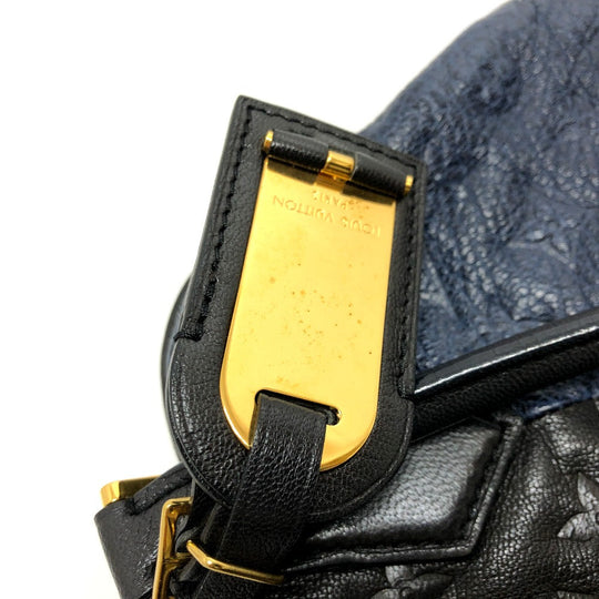 LOUIS VUITTON Tote Bag M40504 Monogram canvas Brown Monogram block stoat Women Used Authentic