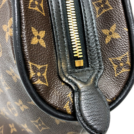 LOUIS VUITTON Tote Bag M40504 Monogram canvas Brown Monogram block stoat Women Used Authentic
