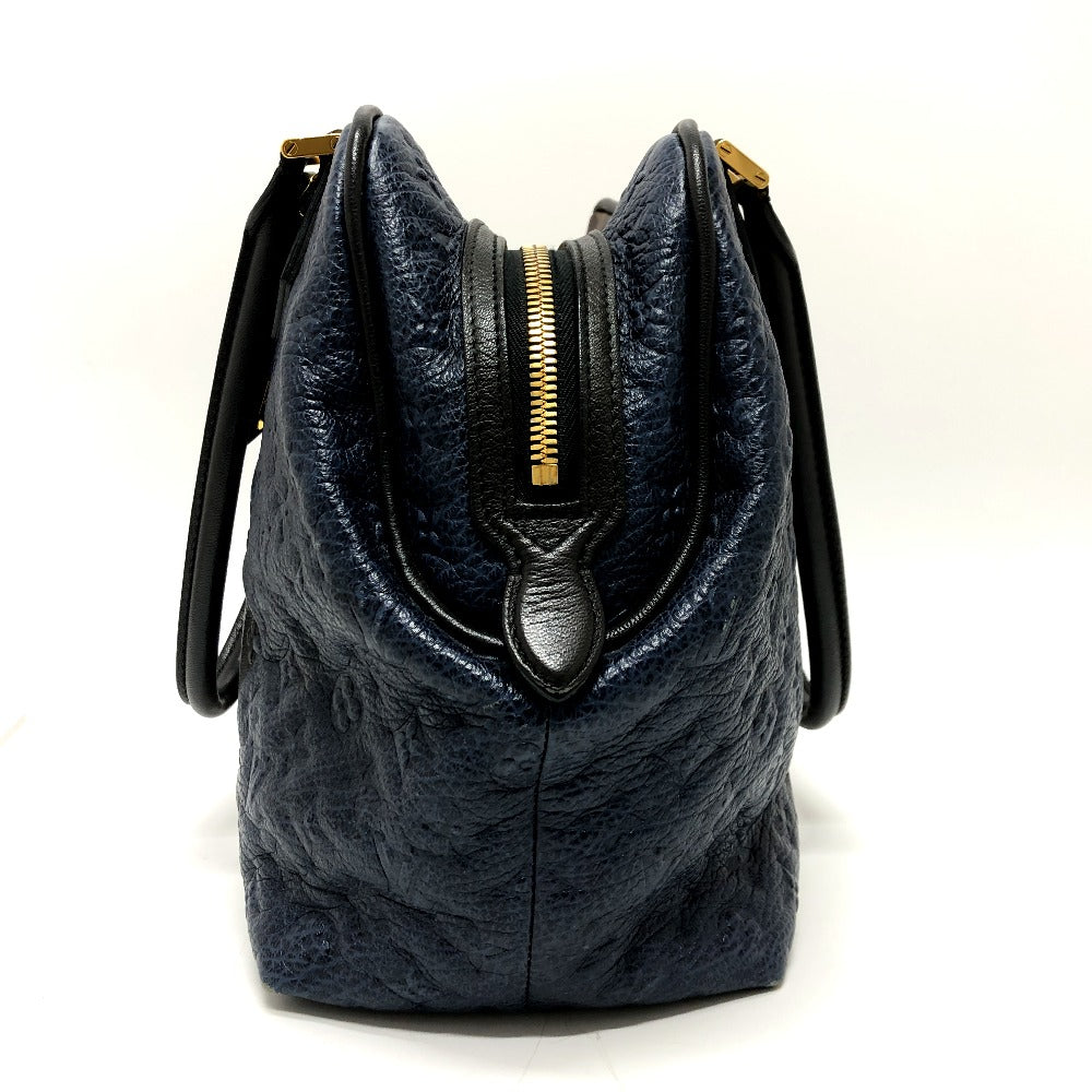 LOUIS VUITTON Tote Bag M40504 Monogram canvas Brown Monogram block stoat Women Used Authentic