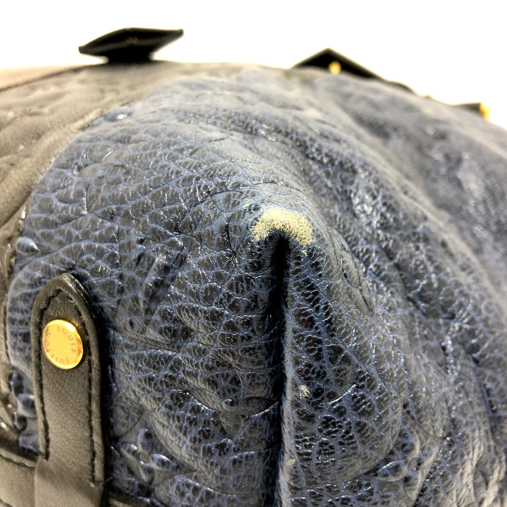 LOUIS VUITTON Tote Bag M40504 Monogram canvas Brown Monogram block stoat Women Used Authentic