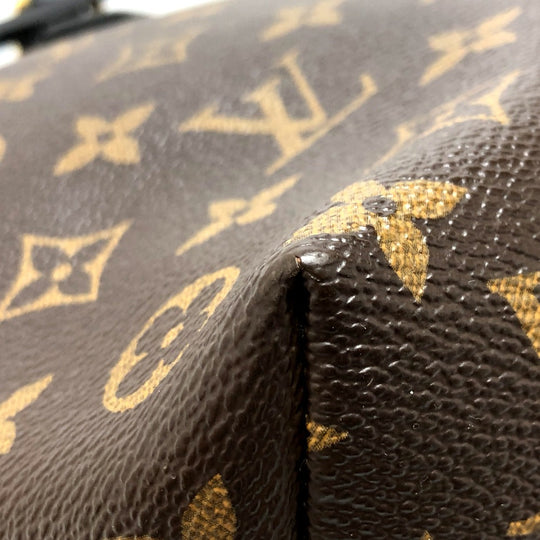 LOUIS VUITTON Tote Bag M40504 Monogram canvas Brown Monogram block stoat Women Used Authentic