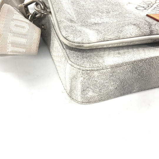 LOUIS VUITTON Shoulder Bag N50068 Canvas, Damier Salt Canvas gray Damier Salt Trio Messenger mens Used Authentic