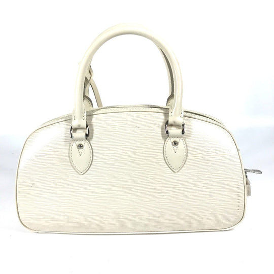 LOUIS VUITTON Handbag M5285J Epi Leather white Epi jasmine Women Used Authentic