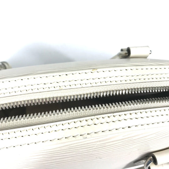LOUIS VUITTON Handbag M5285J Epi Leather white Epi jasmine Women Used Authentic