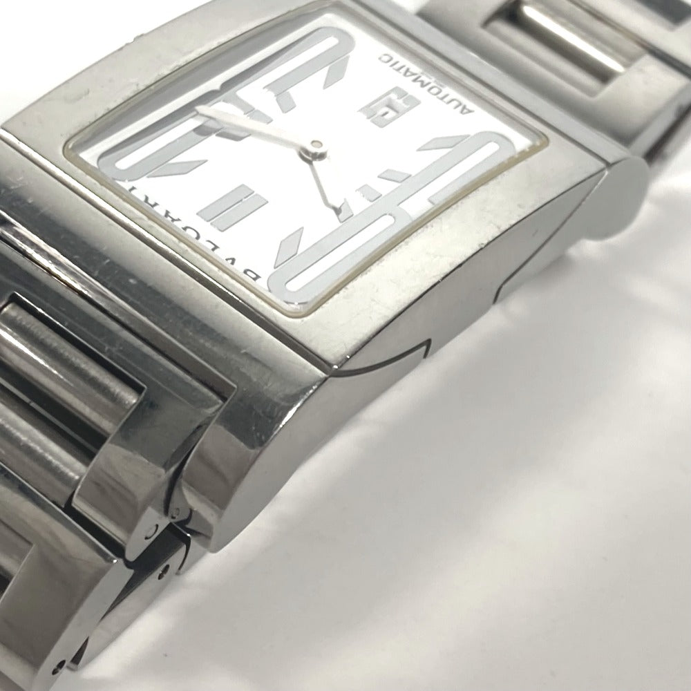 BVLGARI Watches Quartz RT45S Stainless Steel Silver Lettan logo white dial mens Used Authentic