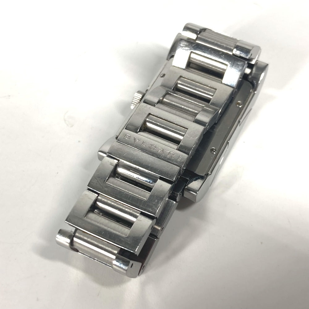 BVLGARI Watches Quartz RT45S Stainless Steel Silver Lettan logo white dial mens Used Authentic