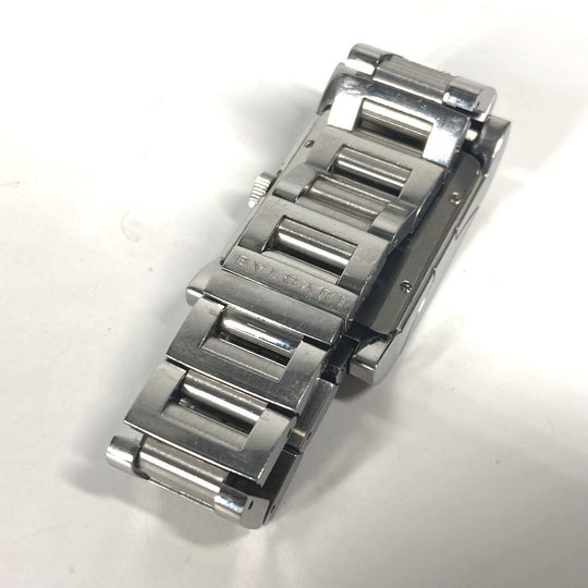 BVLGARI Watches Quartz RT45S Stainless Steel Silver Lettan logo white dial mens Used Authentic