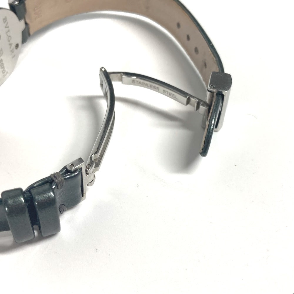 BVLGARI Watches Quartz BZ22S Enamel, Stainless Steel, Stainless Steel Silver B-zero1 B-zero1 black dial Women Used Authentic