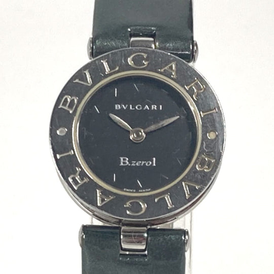 BVLGARI Watches Quartz BZ22S Enamel, Stainless Steel, Stainless Steel Silver B-zero1 B-zero1 black dial Women Used Authentic