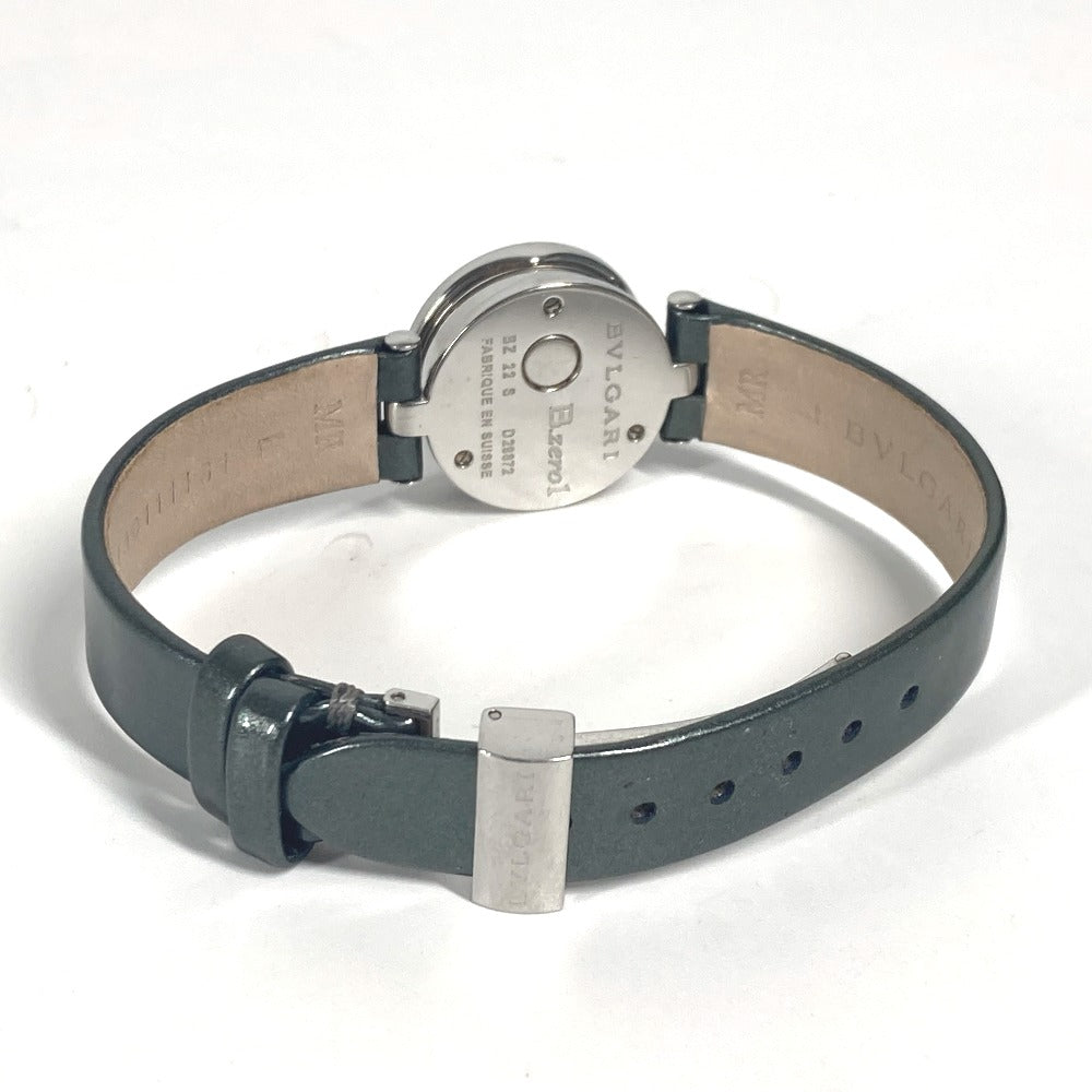 BVLGARI Watches Quartz BZ22S Enamel, Stainless Steel, Stainless Steel Silver B-zero1 B-zero1 black dial Women Used Authentic