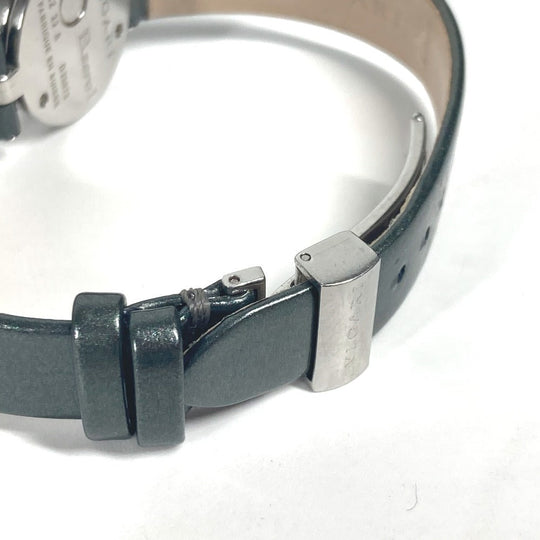 BVLGARI Watches Quartz BZ22S Enamel, Stainless Steel, Stainless Steel Silver B-zero1 B-zero1 black dial Women Used Authentic
