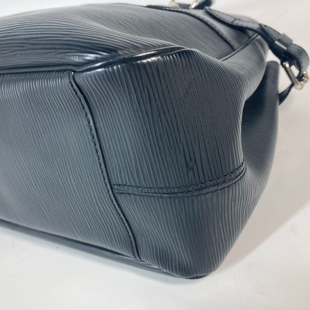 LOUIS VUITTON Handbag M59262 Epi Leather black Epi Passy PM Women Used Authentic