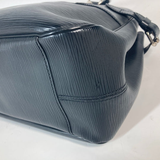 LOUIS VUITTON Handbag M59262 Epi Leather black Epi Passy PM Women Used Authentic