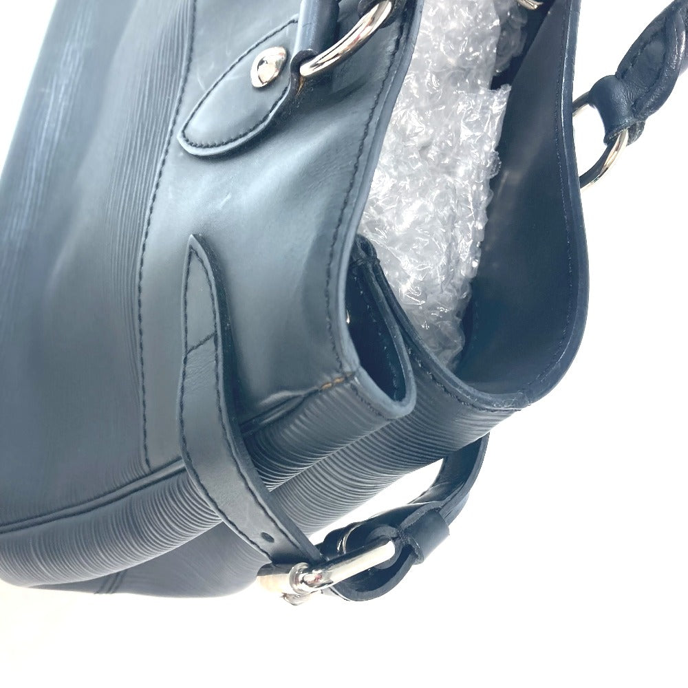 LOUIS VUITTON Handbag M59262 Epi Leather black Epi Passy PM Women Used Authentic