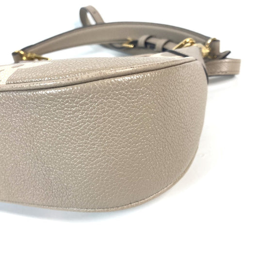 LOUIS VUITTON Shoulder Bag M46112 Monogram Ann Platt Leather beige Monogram Ann Platt Bagatelle NM Women Used Authentic