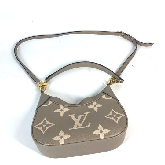 LOUIS VUITTON Shoulder Bag M46112 Monogram Ann Platt Leather beige Monogram Ann Platt Bagatelle NM Women Used Authentic