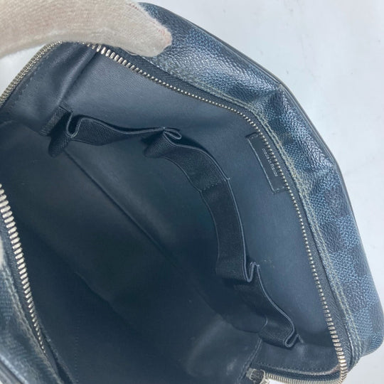 LOUIS VUITTON Cosmetics Pouch N47521 Damier Grafitto Canvas black Damier Grafitte Truth Toilette GM(Unisex) Used Authentic
