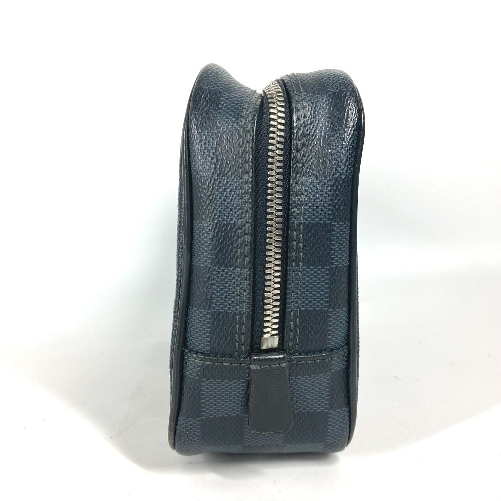 LOUIS VUITTON Cosmetics Pouch N47521 Damier Grafitto Canvas black Damier Grafitte Truth Toilette GM(Unisex) Used Authentic