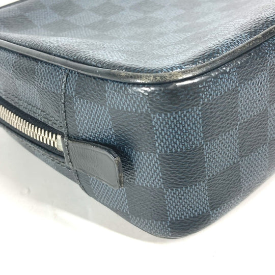 LOUIS VUITTON Cosmetics Pouch N47521 Damier Grafitto Canvas black Damier Grafitte Truth Toilette GM(Unisex) Used Authentic