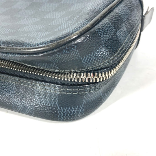 LOUIS VUITTON Cosmetics Pouch N47521 Damier Grafitto Canvas black Damier Grafitte Truth Toilette GM(Unisex) Used Authentic