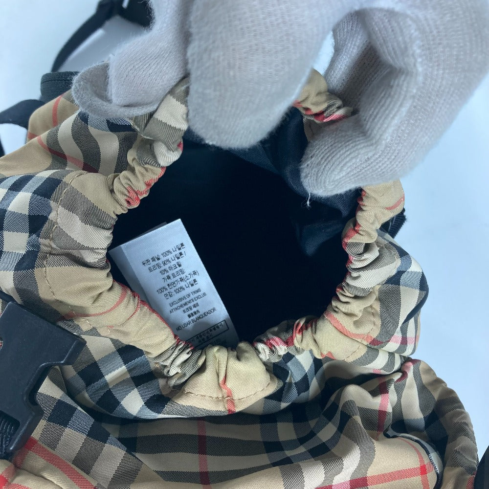 BURBERRY Sling bag 8013645 Nylon beige cross check unisex(Unisex) Used Authentic