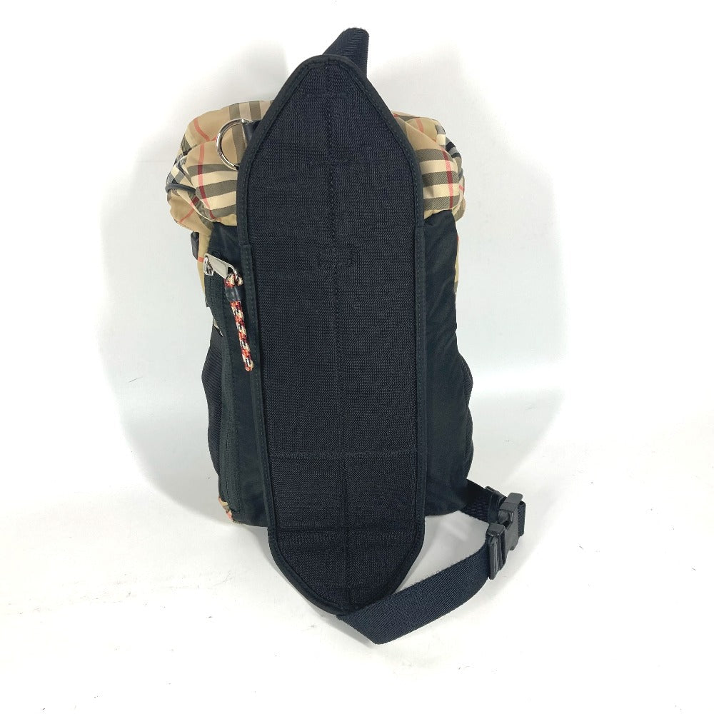 BURBERRY Sling bag 8013645 Nylon beige cross check unisex(Unisex) Used Authentic