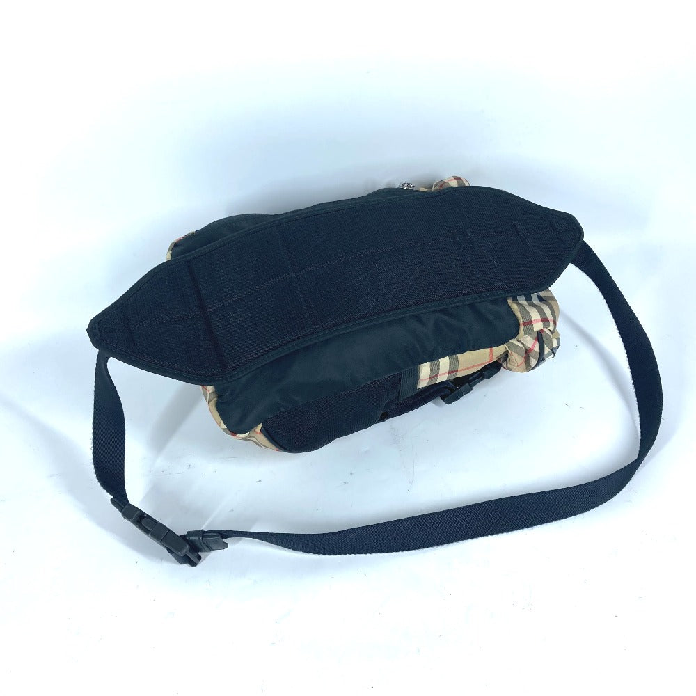 BURBERRY Sling bag 8013645 Nylon beige cross check unisex(Unisex) Used Authentic