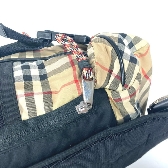 BURBERRY Sling bag 8013645 Nylon beige cross check unisex(Unisex) Used Authentic